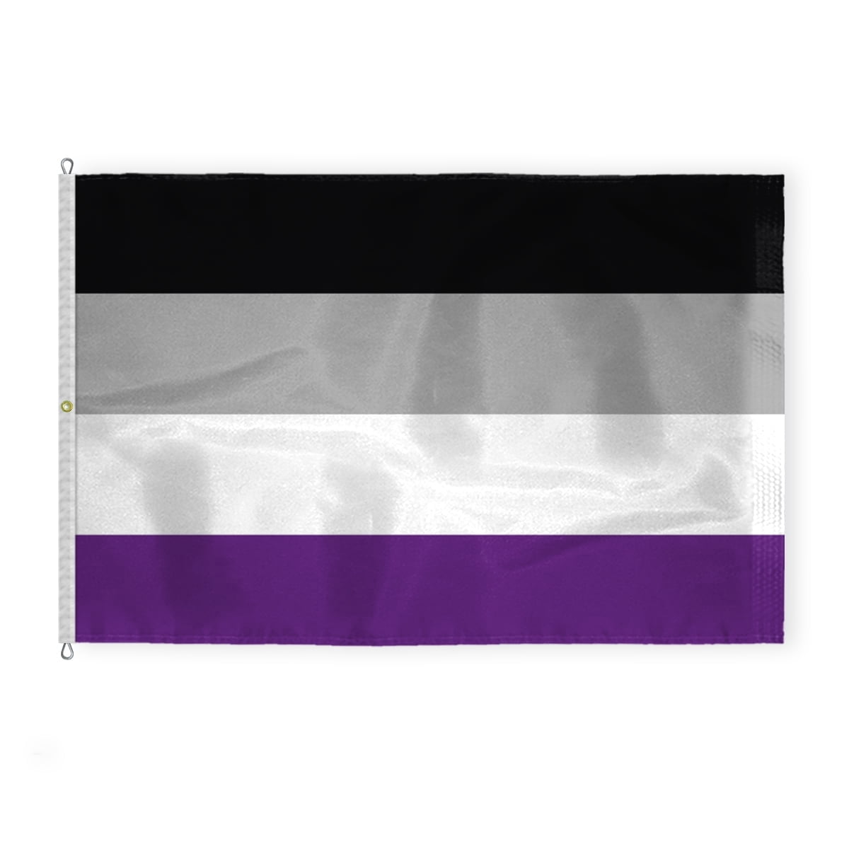 AGAS Large Asexual Pride Flag 10x15 Ft - Double Sided Printed 200D ...