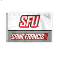 thumbnail image 1 of AGAS Large Saint Francis University College flags 4 x 6 feet, Heavy-Duty 200D Nylon with Brass Grommets - SFU Red Flash flag, 1 of 6