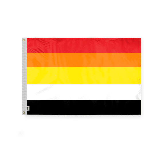 AGAS Lithsexual Pride Flag 3x5 Ft - Double Sided Polyester - Plated Grommets - Lithsexual Body Flag 3 x 5 Ft Lithsexual Pride Banner