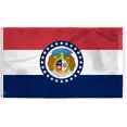 thumbnail image 1 of AGAS Missouri State 2x3 ft Nylon Flag, 1 of 1
