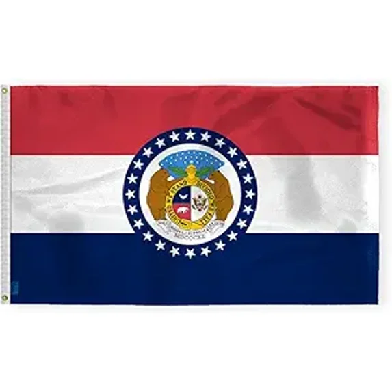 AGAS Missouri State 2x3 ft Nylon Flag