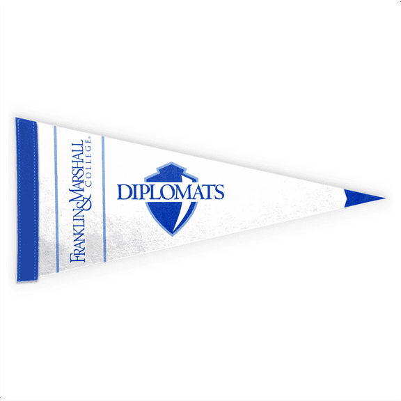 AGAS NCAA Franklin & Marshall Diplomats Pennant Mini, 9 x 24 Inches Felt Wall Décor Pennant - Great for Home/Bed Room/Man Cave Décor