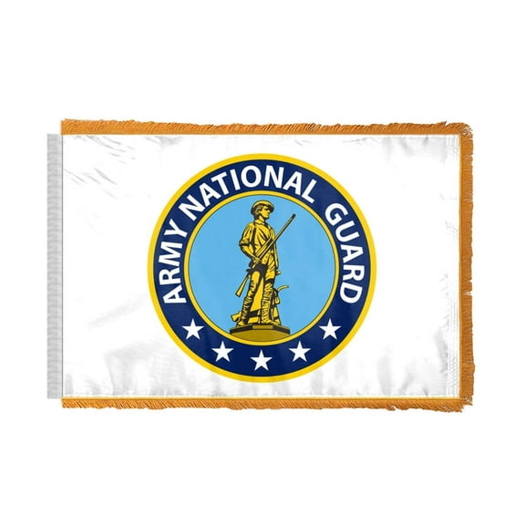 AGAS National Guard 3x5ft Ceremonial Nylon Flag