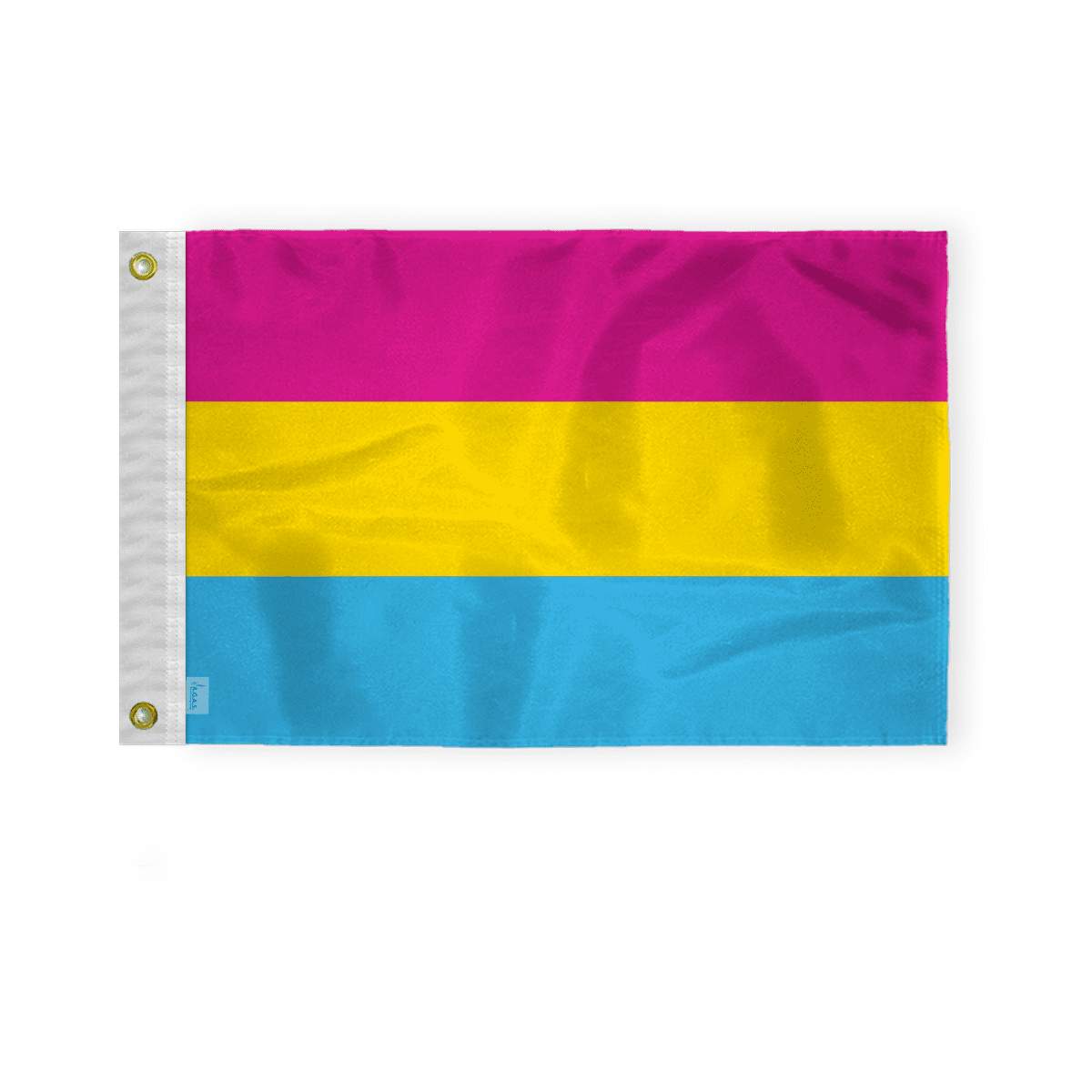 AGAS White Marlin Novelty Boat Flag - 12 X 18 Inch - Double Sided Printed 200d Nylon Solid Brass Eyelets Canvas Heading Vivid Colors Fade Proof White Marlin Funny Boat Nautical Flag