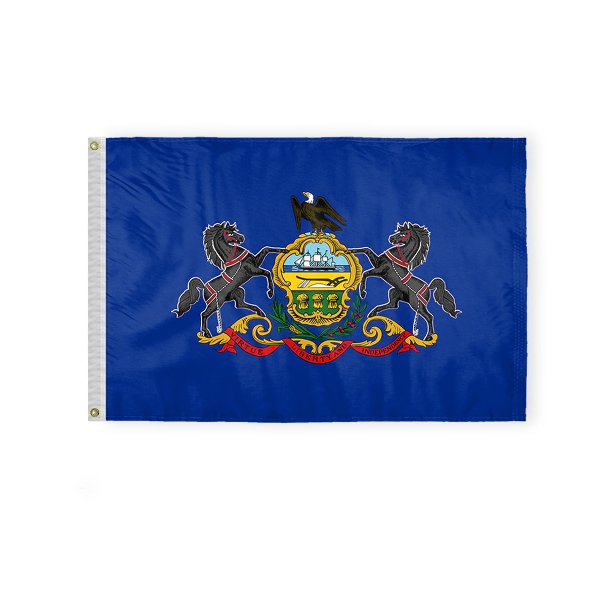Pennsylvania State Flag 2x3' Nylon with Brass Grommets