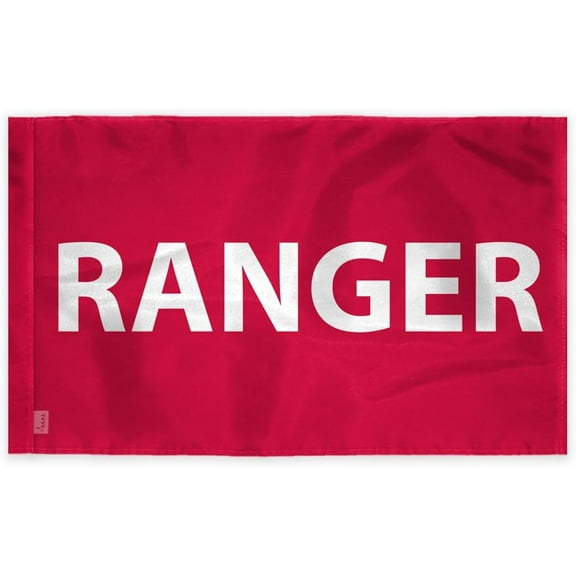 AGAS Ranger Golf Cart Flag – 5"x8" 200D Nylon Outdoor Flag with Double-Stitched Edges & 0.5" Pole Sleeve