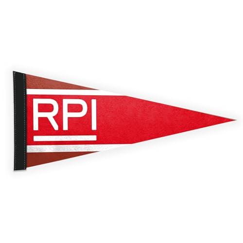 AGAS Rensselaer Polytechnic Institute Felt Pennant 9 x 24 inch – NCAA RPI Wall Pennant
