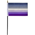 thumbnail image 1 of AGAS Small Butch Lesbian Pride Flag 4x6 inch Flag on a 11 inch Plastic Stick - Sewn Edges Fade Resistant Polyester - Lesbian Pride Handheld Flag, 1 of 1