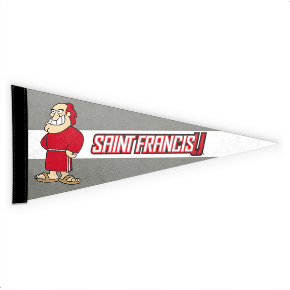 AGAS St Francis University SFU Red Flash Pennant flag, 9"x24"