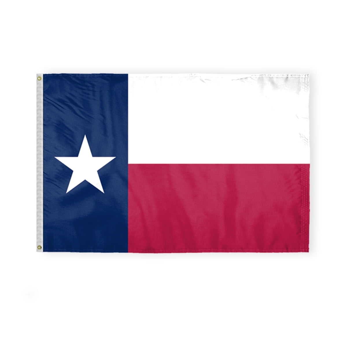 AGAS Texas State Flag 4x6 Ft - Double Sided Reverse Print On Back 200D ...