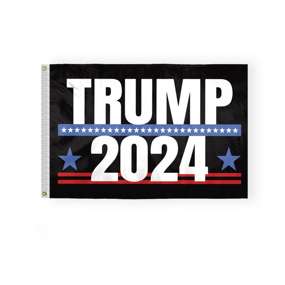 AGAS Trump 2024 Flags 3x5 Outdoor - Trump for President 2024 Flag Banner Heavy Duty Nylon for President Flag 4 Rows Stitched with 2 Brass Grommets