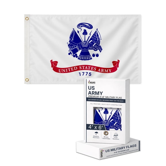 AGAS U.S. Army 4x6ft Nylon Flag
