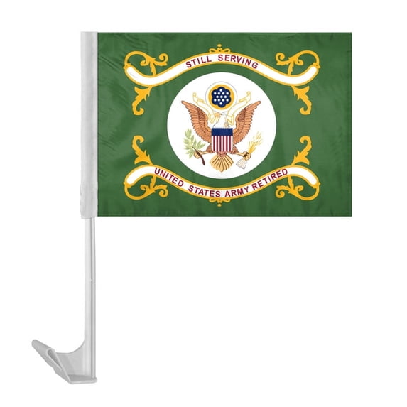 AGAS US Army Retired 12x16in Polyester Flag
