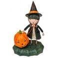 thumbnail image 1 of AGATHA & JACK Whimsical Halloween Figurine 7" Tall, Lori Mitchell, by ESC, 1 of 5