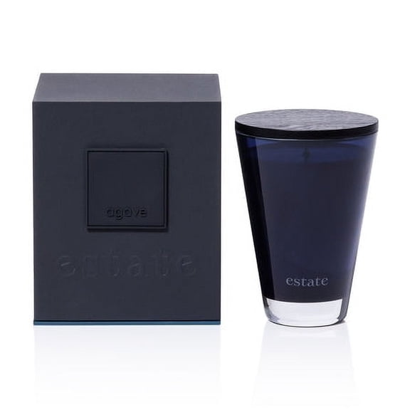 AGAVE Zodax Estate 10 oz Scented Jar Candle - Navy Blue