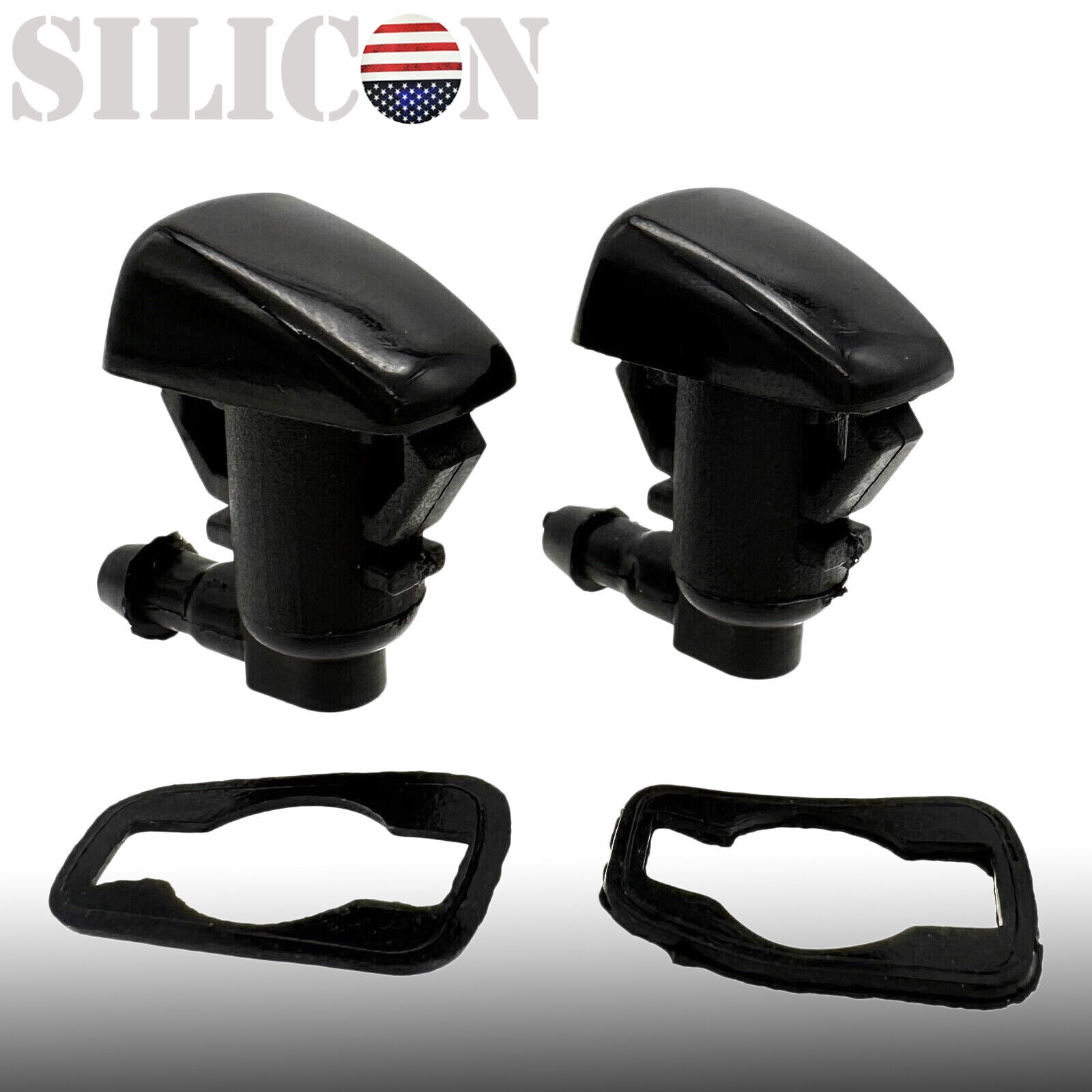 AGBY For 20112015 Ford Edge Lincoln Mkx Lh / Rh Hood Windshield Washer