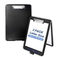 thumbnail image 1 of AGCAN 2 Packs Clipboard with Storage, Plastic Storage Clipboards with Low Profile Clip, 8.5 x 11 Organization Box with Pen Holder for Nurses, Teachers, Work, Classroom, Office, 1 of 8