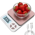 thumbnail image 1 of AGCAN Digital Food Scale Grams and Ounces, 22lb Digital Kitchen Scale with 6 Units and Tare Function, 0.1g Precise Graduation, Stainless Steel Food Scale for Baking, Cooking, Dieting and Meal Prep, 1 of 8