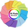 thumbnail image 1 of AGCAN 16 Pack Sticky Note Pads with Lines, 3 x 3 in Notepads with Lines, Self-Stick Lined Sticky Notes for Home, Office, Meeting, Dorm, Energy Boost Collection, 1 of 8