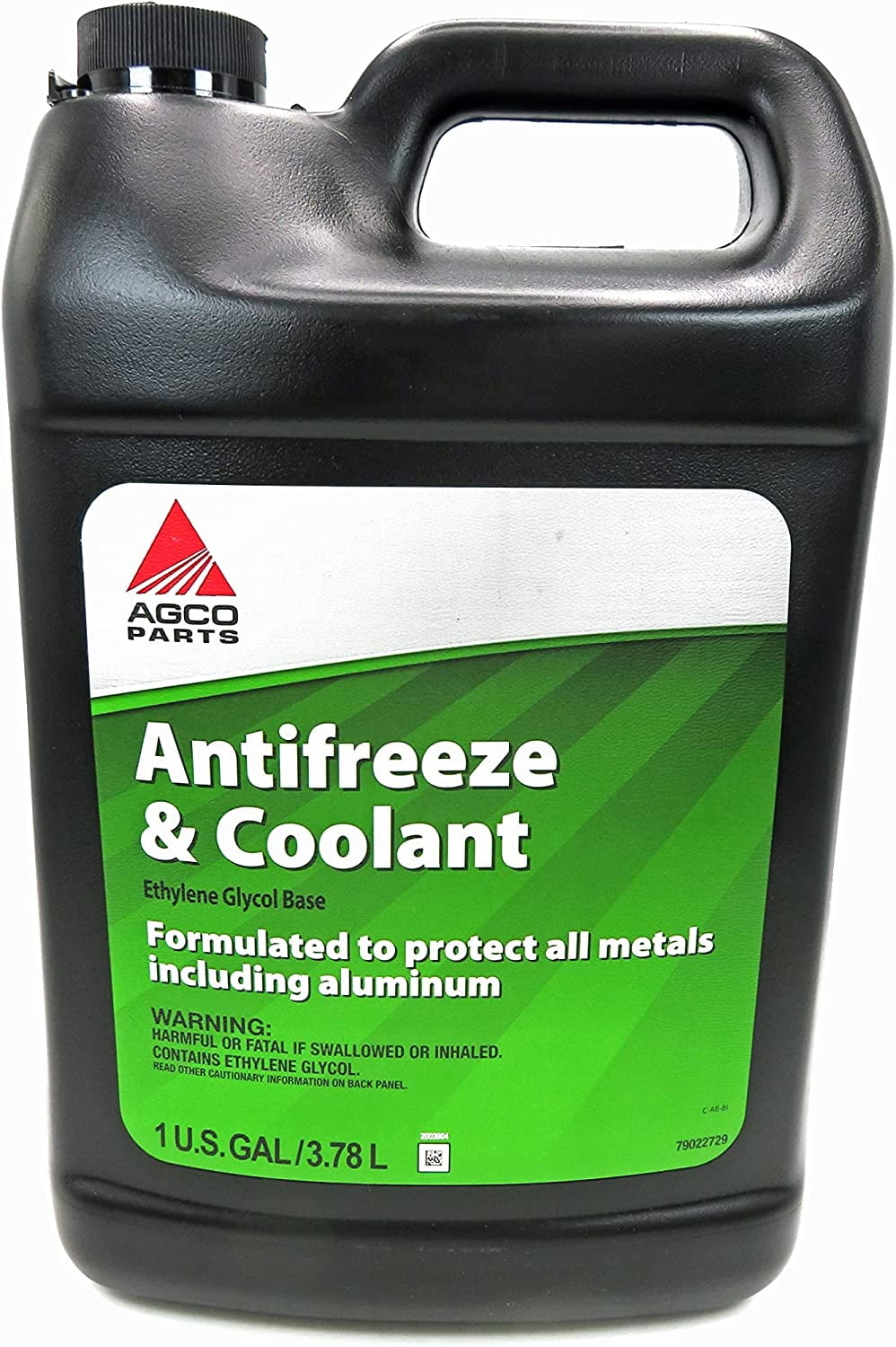 AGCO Antifreeze and Coolant Ethylene Glycol Base 1 Gallon, 79022729, Green