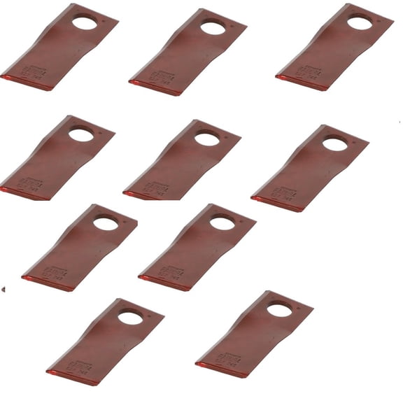 AGCO (OEM) 527746 (10PK) Knifes RH-11 Degree for AGCO Massey New Idea, Hesston Challenger and AGCO Disc Mowers