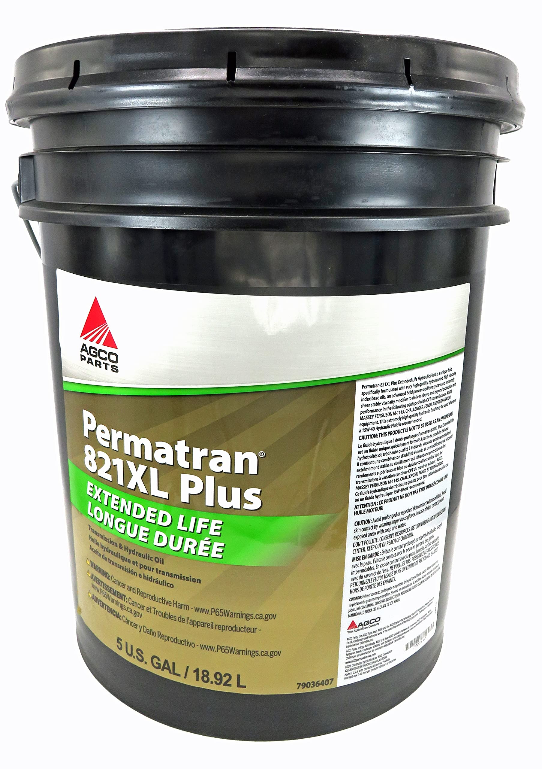 AGCO Permatran 821XL Extended Life 15W40 Transmission & Hydraulic Oil