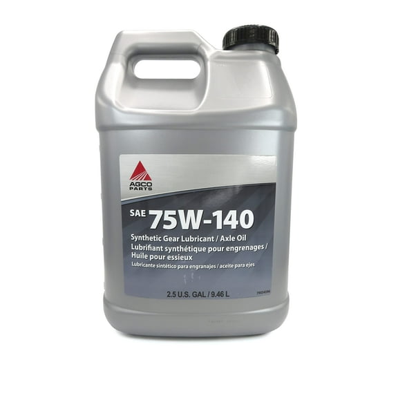 AGCO SAE 75W-140 Full Synthetic Gear Lubricant Axle Oil 2.5 Gallon, 79034596