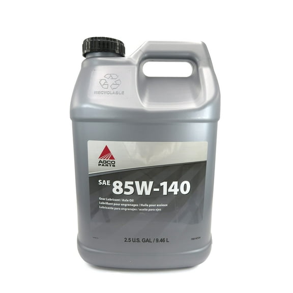 AGCO SAE 85W-140 Conventional Gear Lubricant Axle Oil 2.5 Gallon, 79014724