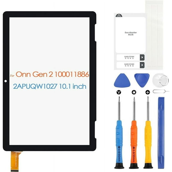 AGCUT Touch Screen Replacement for Onn 10.1 inch Tablet 2APUQW1027