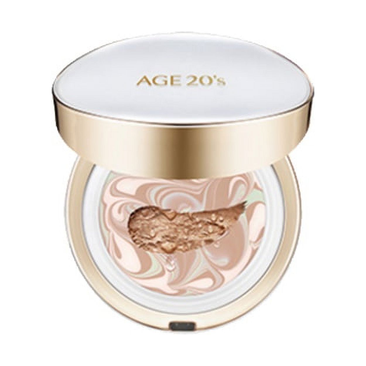 AGE 20'S Signature Essence Cover Pact SPF50+ / PA++++ Long Stay No.21 Light Beige - image 1 of 2