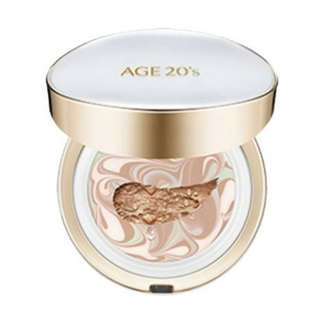 AGE 20'S Signature Essence Cover Pact SPF50+ / PA++++ Long Stay No.21 Light Beige
