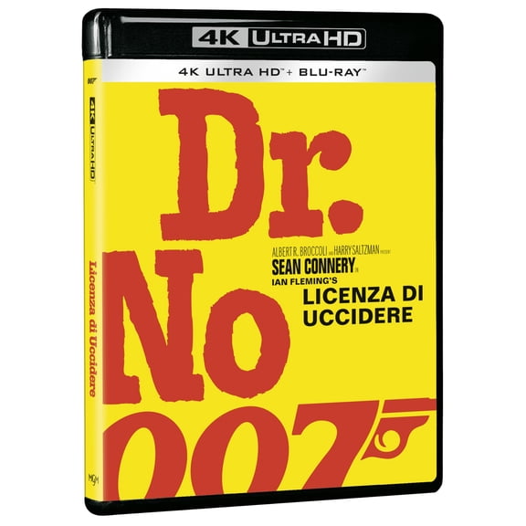 AGENTE 007 LICENZA DI UCCIDERE 4K UHD (4K Ultra HD) Sean Connery