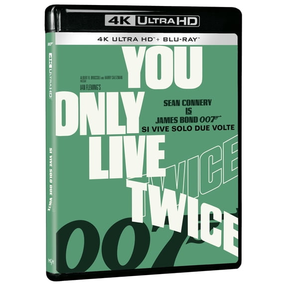 AGENTE 007 SI VIVE SOLO DUE VOLTE 4K UHD (4K Ultra HD) Sean Connery