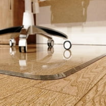 AGESZOE Office Chair Mat 36”x46“ Home Clear Mat for Carpet with Beveled Edge Easy Rolling On Off