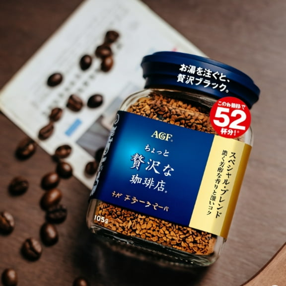 AGF A Bit of Luxury Coffee Shop Special Blend Bag 105g (52cups) Instant Coffee JAPAN - Tokyo Sakura Mall