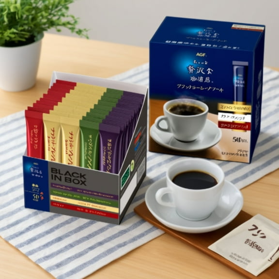 AGF A Little Luxurious Coffee Shop Stick Coffee Assortment Special Set 100 Sticks JAPAN - Tokyo Sakura Mall