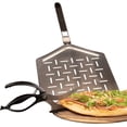 AGG Perforated Pizza Peel - 13x12 inch Stainless Steel Pizza Paddle ...