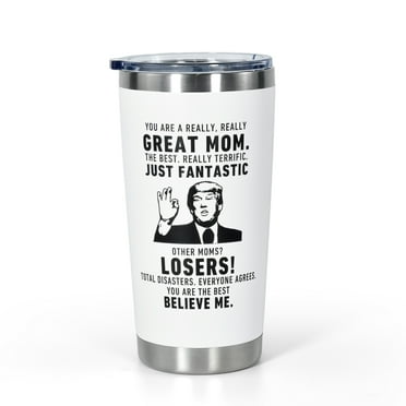 AGH 20oz Insulated Tumbler for Mom - Double-Walled Stainless Steel Vacuum Insulated Coffee Tumble, Splash-proof Travel Cup, Perfect Gift for Mom, Mother's Day, Birthday, or Any Occasion