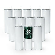 AGH 50 Pack 20oz Sublimation Tumblers Straight Martinique | Ubuy