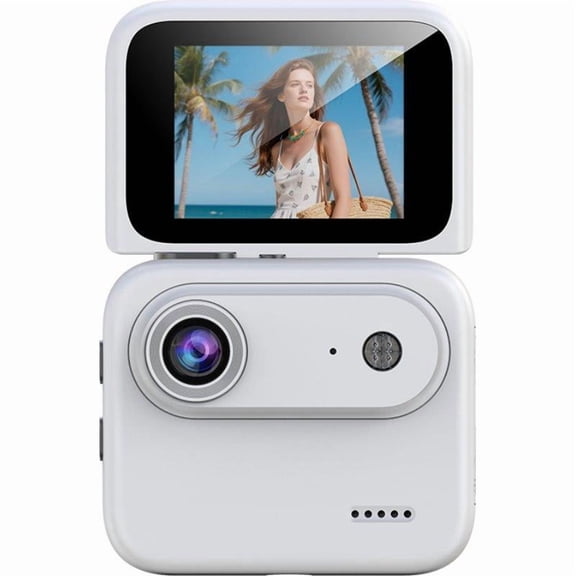 AGIUFGS Action Camera with 4K Video and 2.0-in, Festive Holiday Designs, for Home Use