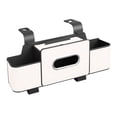 AGIUFGS Car Cup Holder Storage Box with Tissue Dispenser, Festive ...