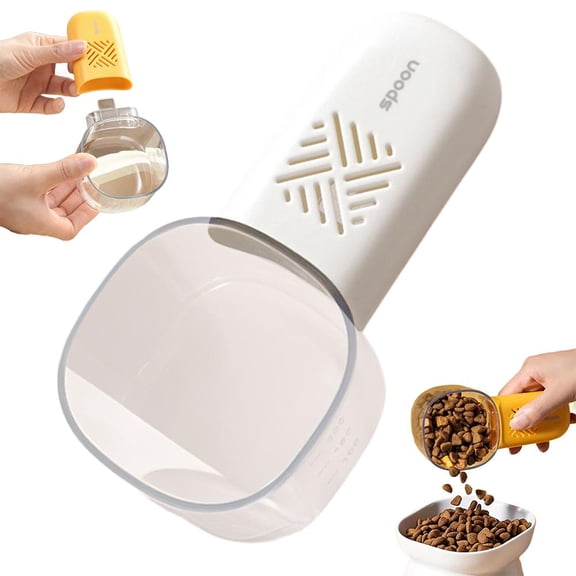 AGIUFGS Grain Scoop with Deep Head, Clear Measurement Markings for Portion Control, for Home Use