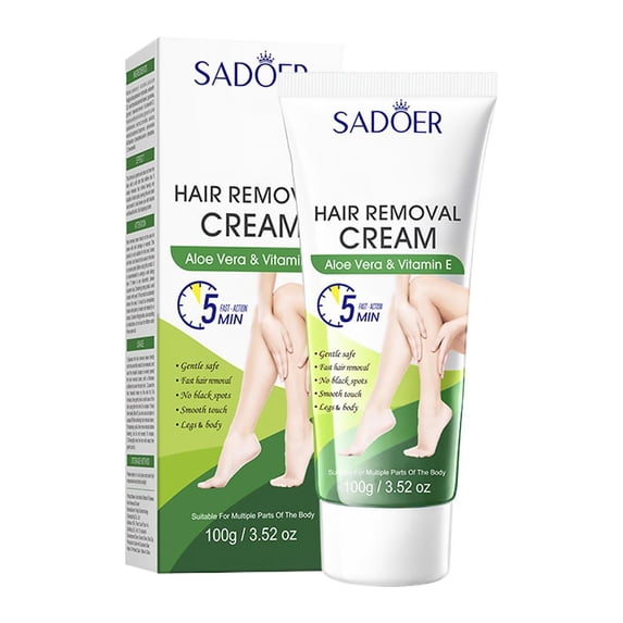 AGIUFGS Hair Removal Cream 3.5 Oz, Festive Holiday Designs, for Legs Arms and Bikini Line