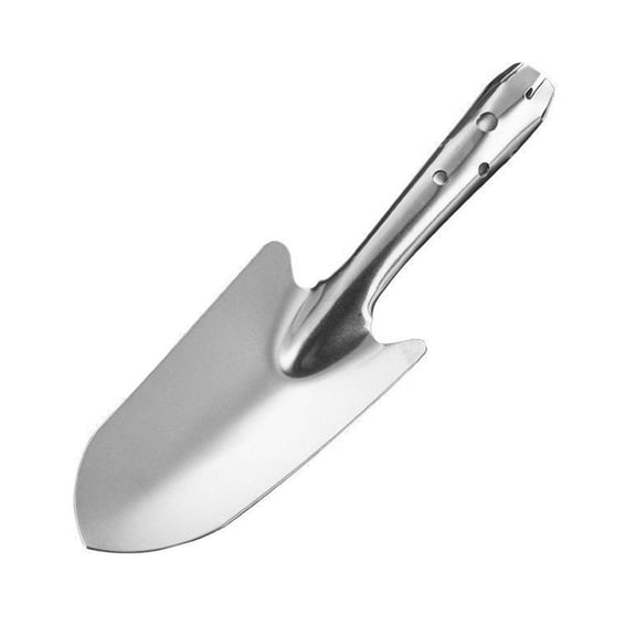 AGIUFGS Stainless Steel Garden Shovel, Festive Holiday Designs, for Digging Hard Soil and Clay
