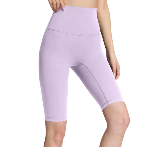 AGKIZG Womens Solid Color High Waist Yoga 5 Inch Shorts Base Layer Stretch Fabric for Gym ness Workout Running Sports Active Wear