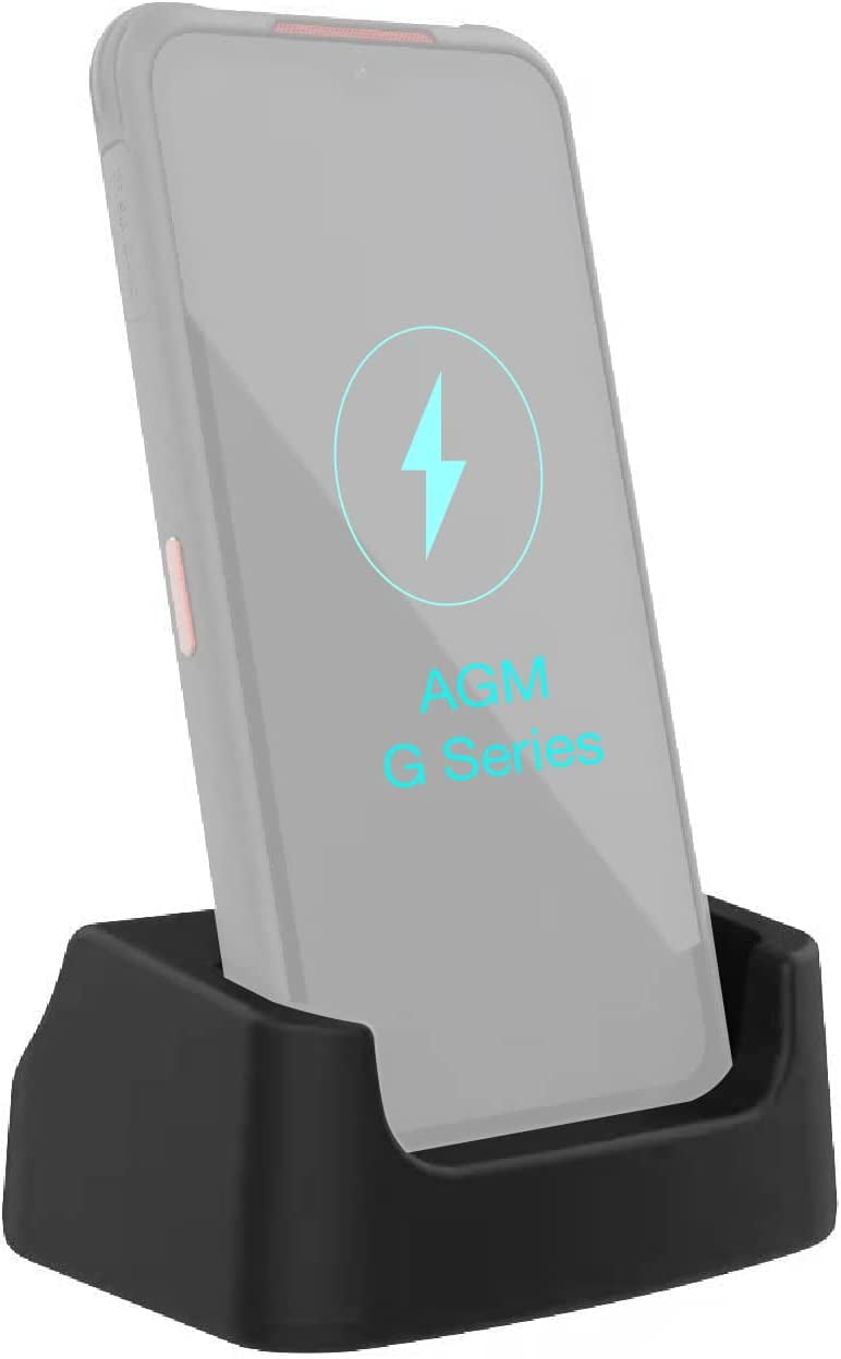 AGM Charging Dock for AGM H5, Glory, Glory SE and Glory Pro Rugged Phone, 5V 1A Input Charger Stand, 10W Desk Charger