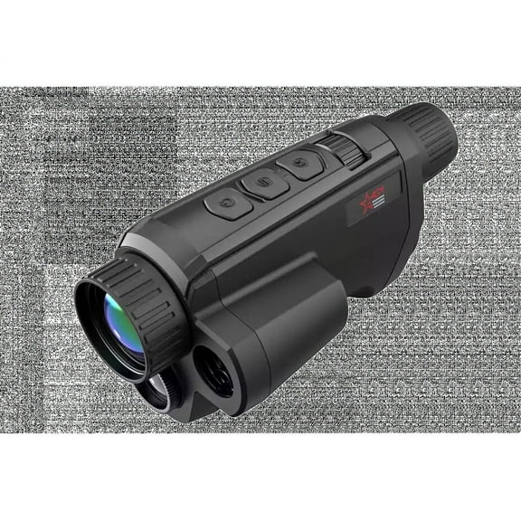 AGM Fuzion LRF TM35-384 Fusion Thermal Imaging & CMOS Monocular with Laser Range Finder, 12 Micron 384x288 (50 Hz), 35 mm lens.