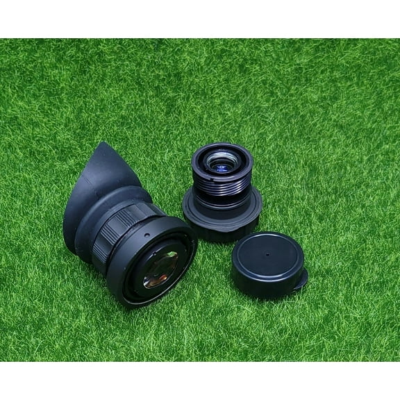 AGM Global Vision PVS-14/PVS-14 Omega 51 Degree FOV Lens Kit, Black