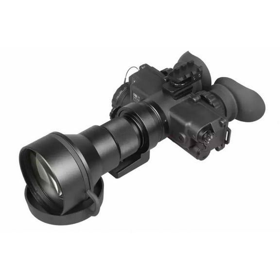AGM Global Vision FoxBat-5 NW1 5x Night Vision Bi-Ocular, Gen 2+, White Phosphor Level 1, Black