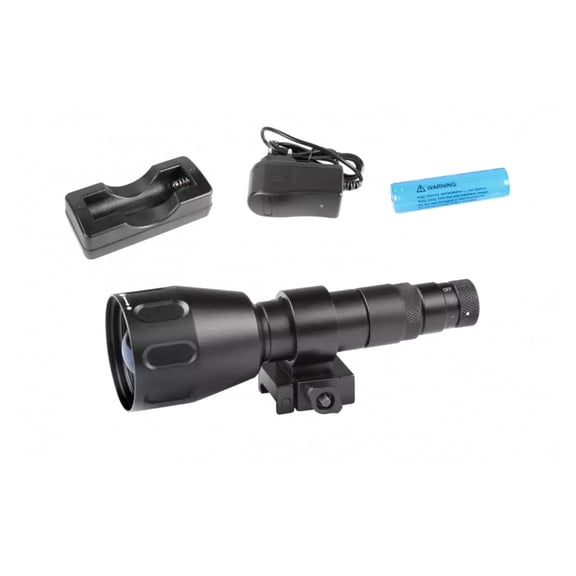 AGM Global Vision Sioux850 Long-Range Infrared Illuminator, Black, 5.9x1.75x1.75